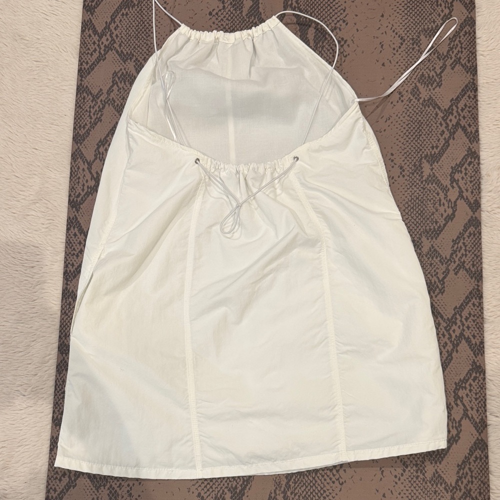 Zara Cream Ruffled Top - Picture 6 of 7